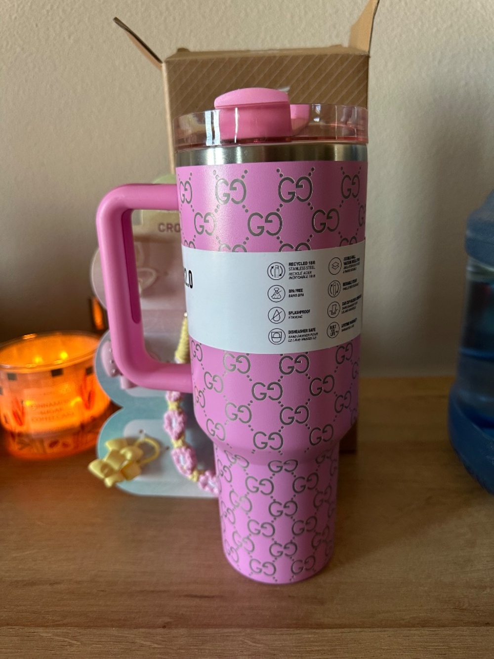 Luxury Inspired Stanley Tumbler - Picture 3 of 3